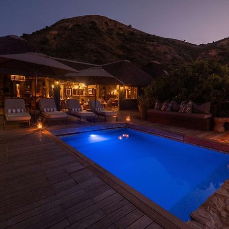 HillsNek Safari Camp – Amakhala Game Reserve Villa Bagian luar foto