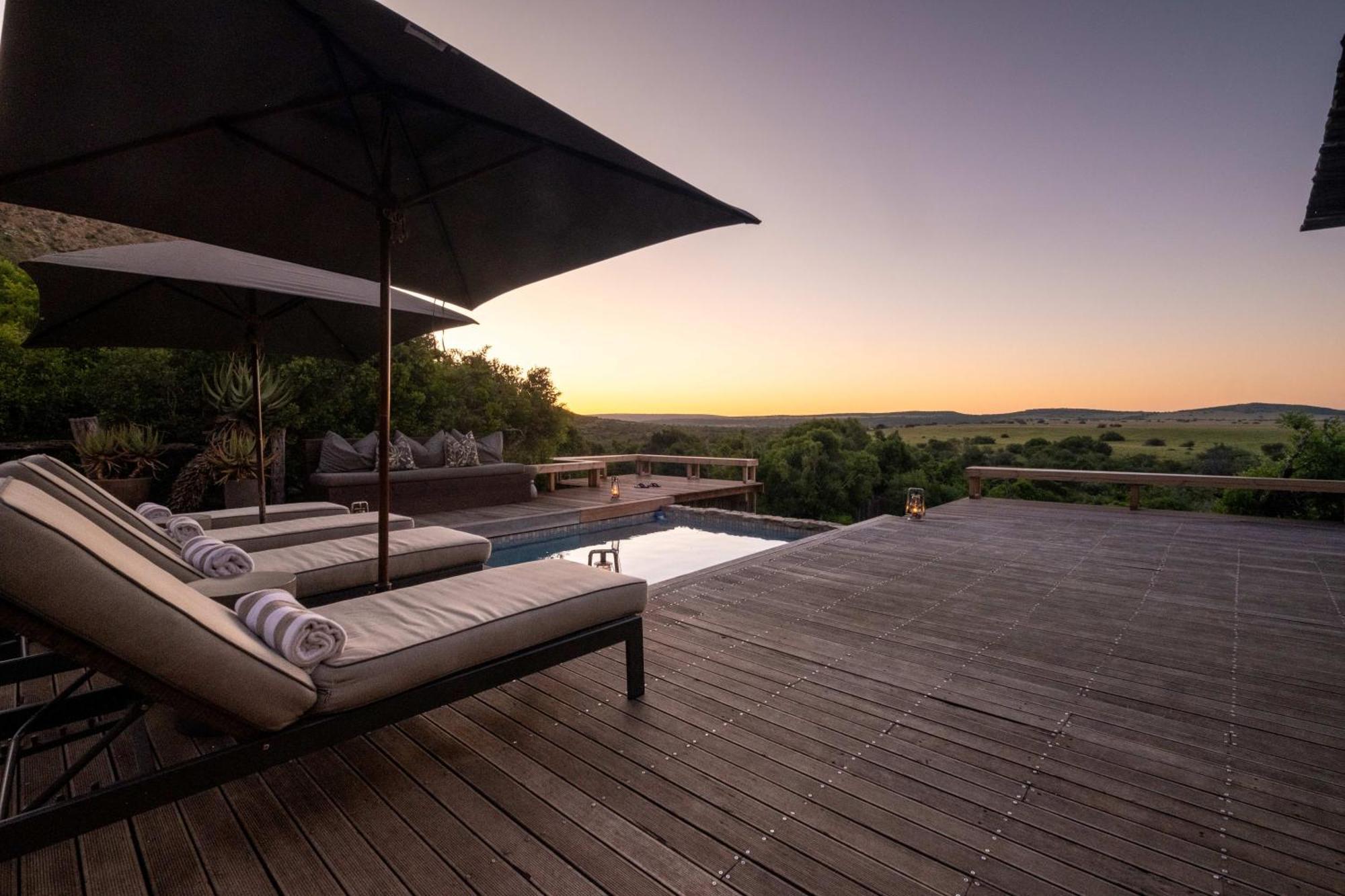 HillsNek Safari Camp – Amakhala Game Reserve Villa Bagian luar foto