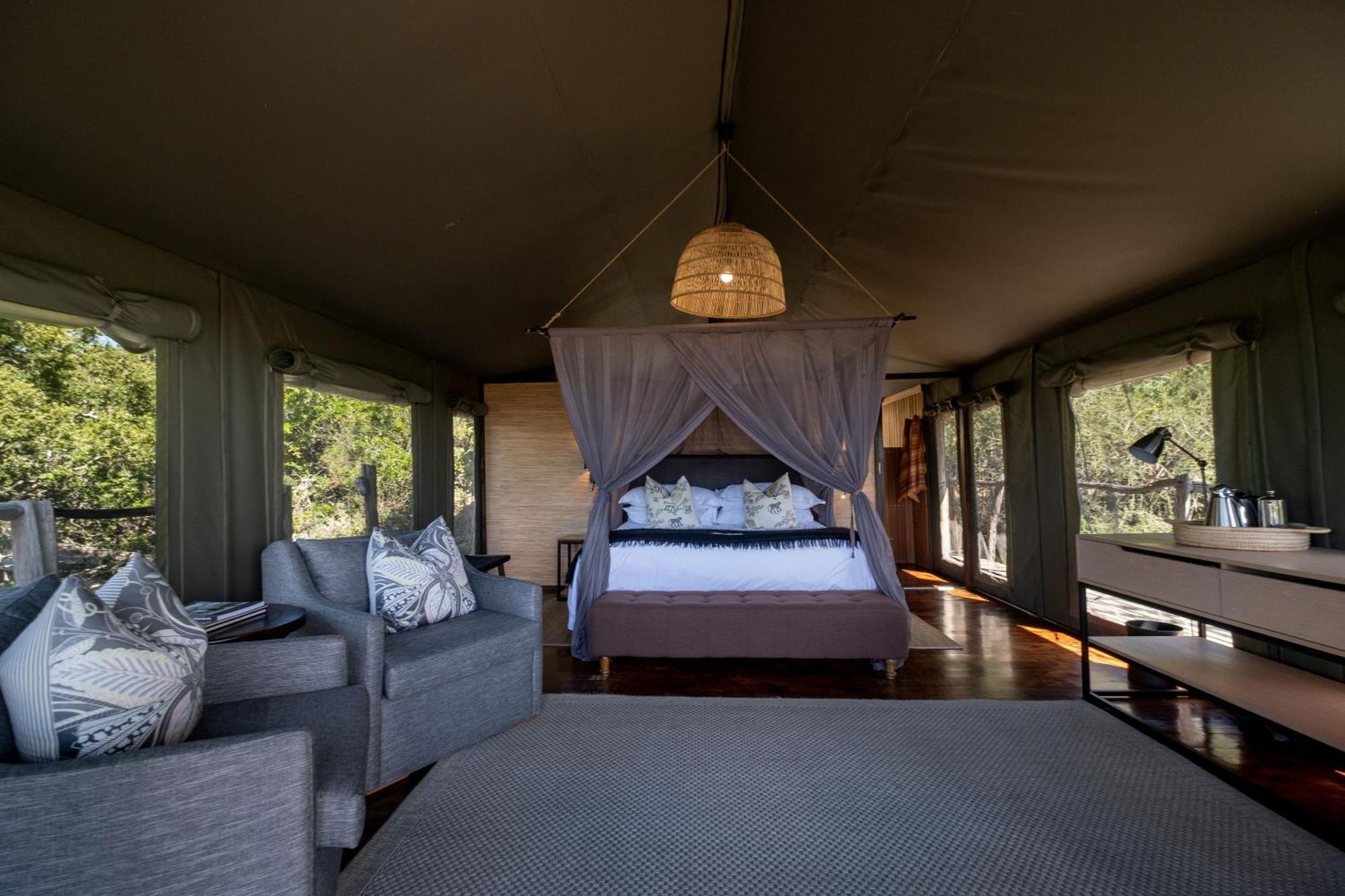 HillsNek Safari Camp – Amakhala Game Reserve Villa Bagian luar foto