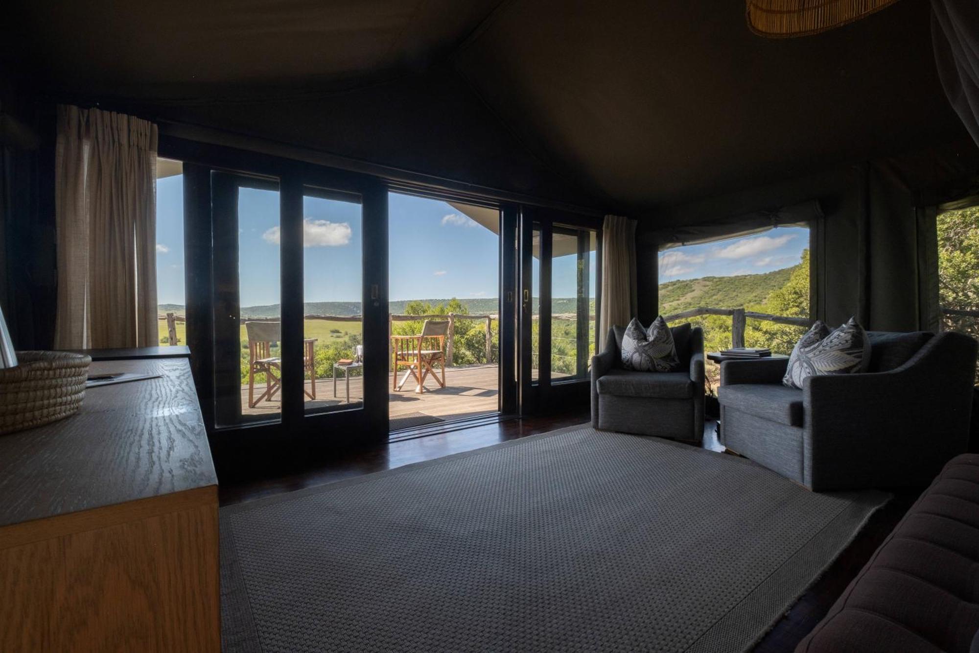 HillsNek Safari Camp – Amakhala Game Reserve Bagian luar foto